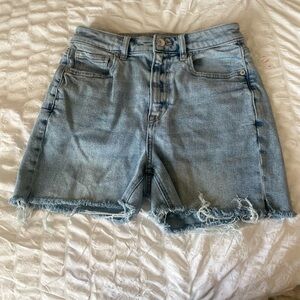 American eagle shorts !! Not super short and are really cute on!